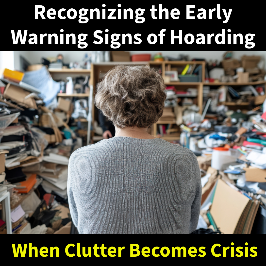 Recognizing the Early Warning Signs of Hoarding: When Clutter Becomes a Crisis