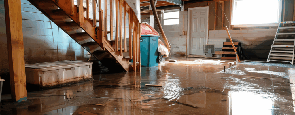 Water damage restoration service