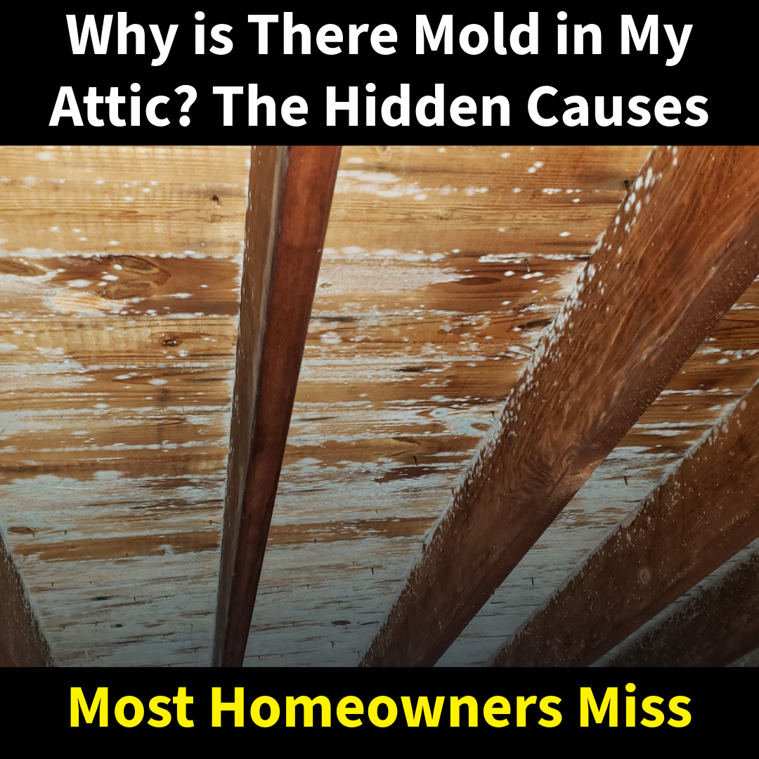 Why Is There Mold in My Attic? The Hidden Causes Most Homeowners Miss