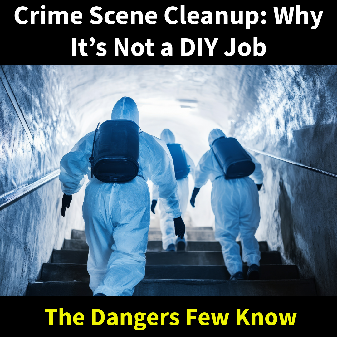 Crime Scene Cleanup: Why It’s Not a DIY Job