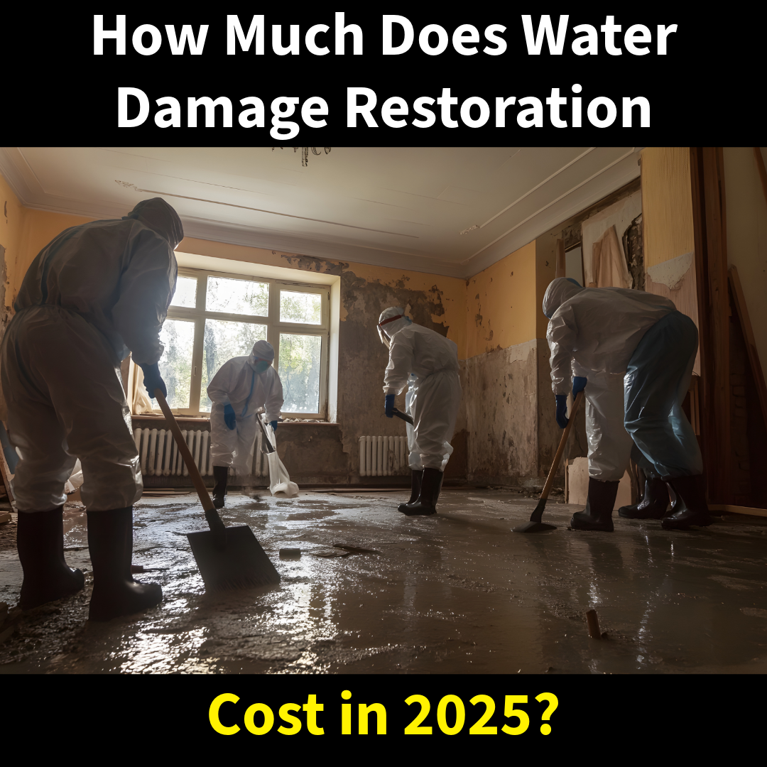 How Much Does Water Damage Restoration Cost in 2025?