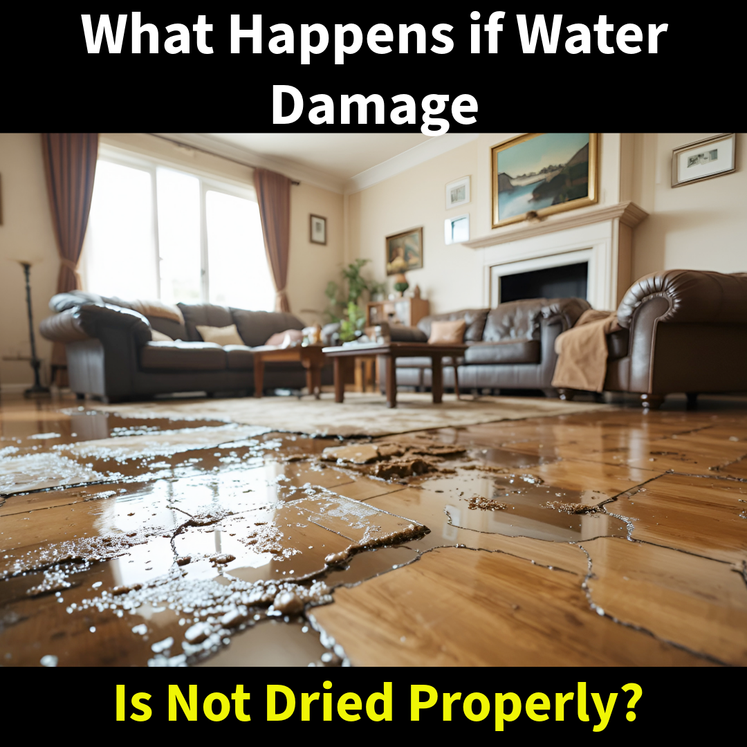 What Happens If Water Damage Is Not Dried Properly
